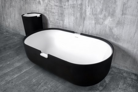 Ванна из искусственного камня NT Stelvio 180x90 NT306