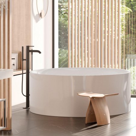 Смеситель для ванны Kludi Bozz 385903976 черный матовый