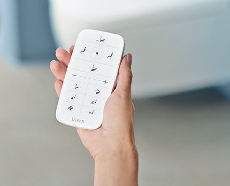 Унитаз подвесной безободковый Vitra V-Care Comfort 5674B003-6194 с сиденьем микролифт