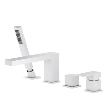 Смеситель на борт ванны Timo Selene 2130/16Y белый матовый