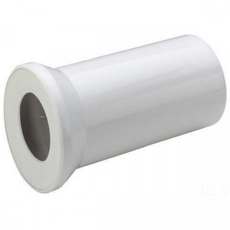 Отвод Viega 103668 прямой с манжетным уплотнением белый