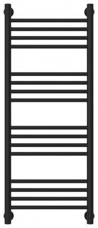 Полотенцесушитель водяной Сунержа Богема+ 100х40 перемычка прямая, черный матовый