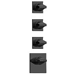 Термостат для душа на 3-6 потребителей Bossini Apice Z035205.073 черный матовый