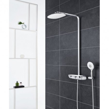 Душевая стойка Grohe Rainshower SmartControl 26361LS0 белый/хром
