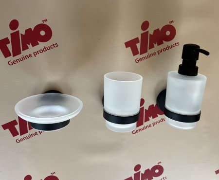 Мыльница подвесная Timo Saona 13021/03 черный матовый