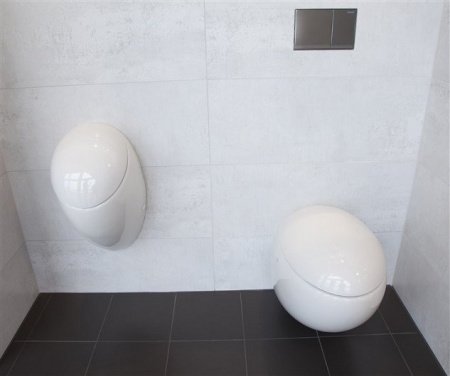 Писсуар Laufen Alessi One 8.4097.1 с отверстиями для крышки без мухи