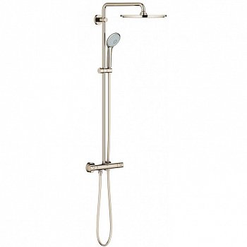 Душевая стойка Grohe Euphoria System 26075BE0 никель глянец