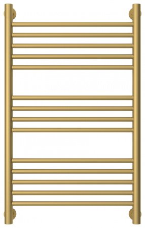 Полотенцесушитель водяной Сунержа Богема+ 80х50 перемычка выгнутая, золото матовое