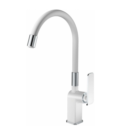 Смеситель для кухни Haiba HB73548-8, белый
