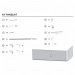 Кpепление панели Ravak 10° B28100000N