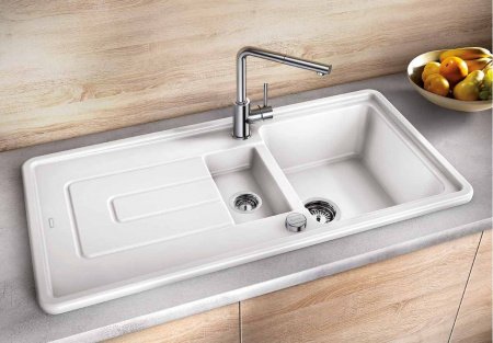 Смеситель для кухни Blanco Linus-S 517184 нержавеющая сталь