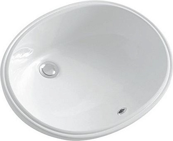 Раковина встраиваемая снизу 55см Kerasan Lavabi arredo 773301 белый