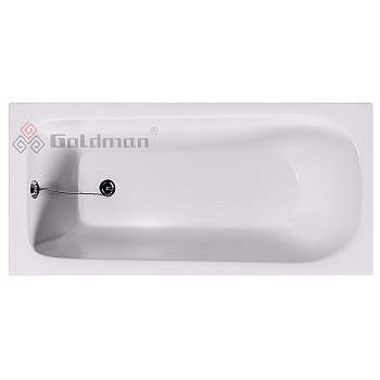 Чугунная ванна Goldman Classic 140х70