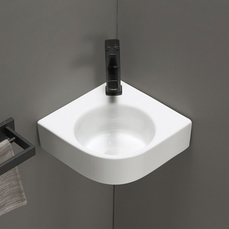 Раковина угловая 44см Vincea VBS-502 белый