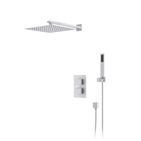 Душевая система встраиваемая с термостатом D&K Bayern.Liszt DA2515708A04, белый