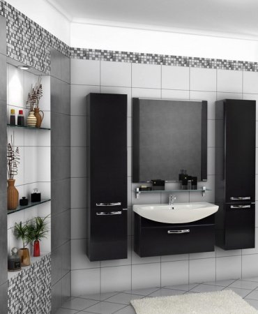 Тумба для комплекта Акватон Ария 80 белая