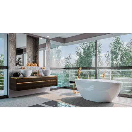 Ванна WHITECROSS Onyx A 160x75 (белый глянец) иск. камень