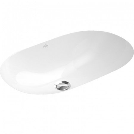 Раковина встраиваемая снизу 53см Villeroy & Boch O'Novo 41625001 alpin