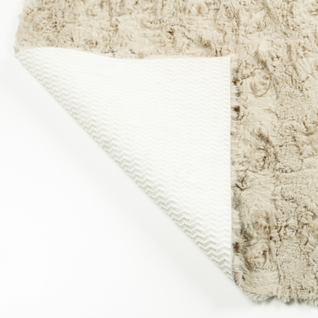 Коврик для ванной 1-ый Fixsen DELUX, FX-9040A бежевый, 70х120 см.