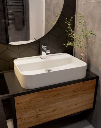 Смеситель для раковины AQUAme Prato AQMP6120 хром