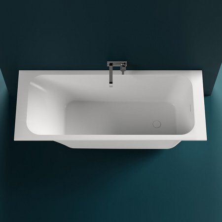 Ванна из искусственного камня Salini Orlando 170х70х60 белый матовый