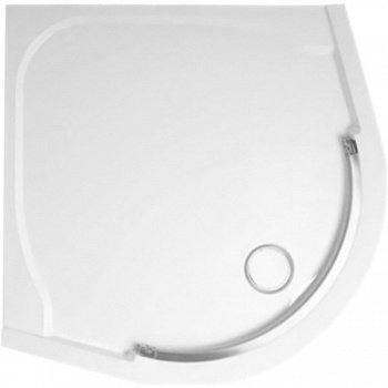 Душевой поддон из искусственного камня Jacob Delafon Indigo 91,2x91,2 Белый