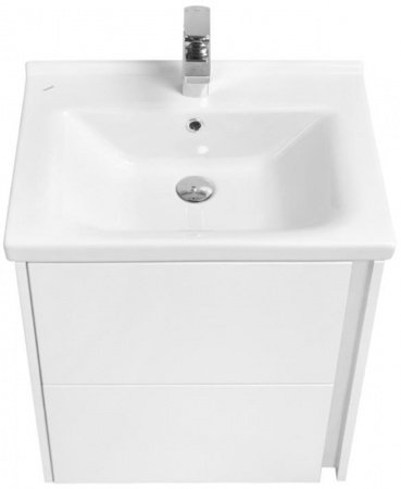 Тумба под раковину Акватон Стоун 60 подвесная 1A231401SXC80 Грецкий орех