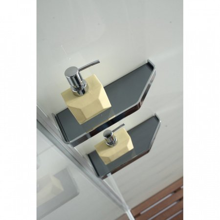 Душевая кабина Orans 89106W0 130x130x220 профиль белый, стекло прозрачное