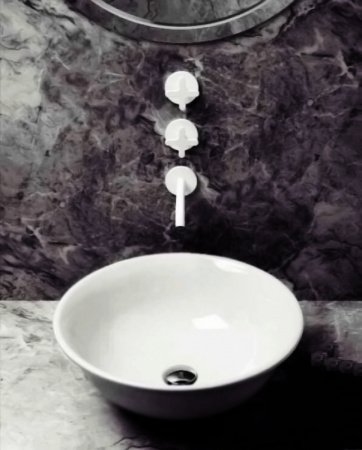 Раковина подвесная 45см Azzurra Jubilaeum JUB45/APPbi белый