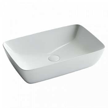 Раковина накладная 58см Ceramica Nova Form CN2003 белый