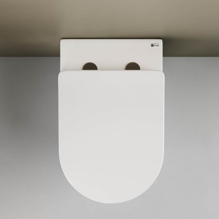 Унитаз приставной Ceramica Nova Mia CN1810 белый