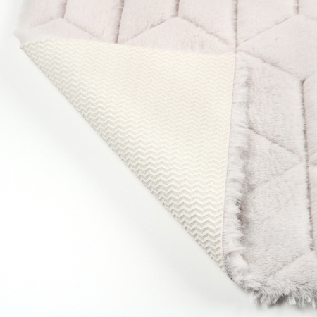 Коврик для ванной 1-ый Fixsen DIAMONT, FX-9050A, бежевый, 70х120 см