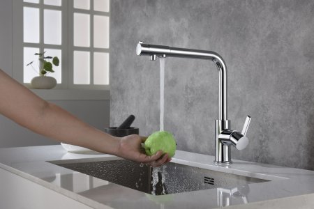 Смеситель для кухни Timo Hette 1026/00F хром