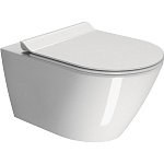 Унитаз подвесной безободковый GSI Kube X 941511 белый
