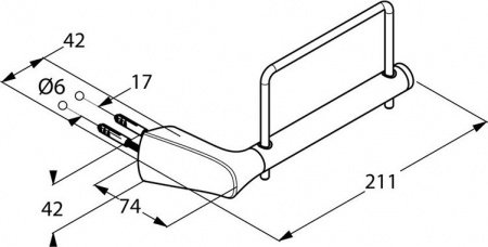 Держатель туалетной бумаги Kludi Ambienta 5397105 Хром