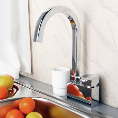 Смеситель для кухни WasserKraft Aller 1067 хром