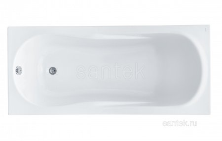 Акриловая ванна Santek Каледония 150х75 прямоугольная белая 1WH302383