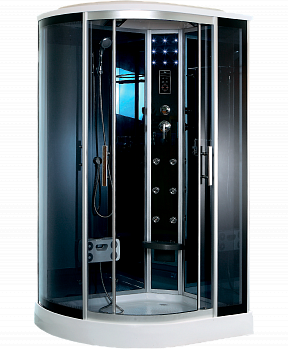 Душевая кабина Timo Standart T-1102 R 120x85x225 профиль хром матовый, стекло прозрачное