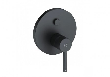 Смеситель для ванны с душем Kludi Nova Fonte 206593915 черный матовый