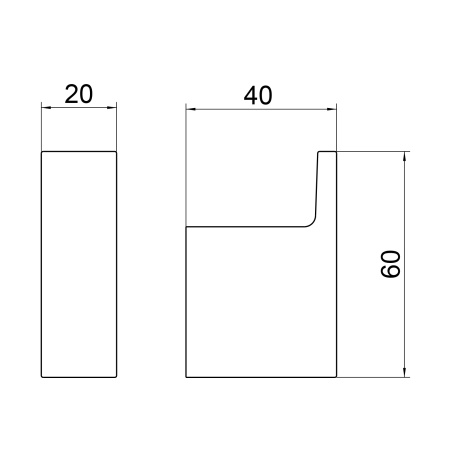 Крючок Timo Petruma 15211/03 черный матовый