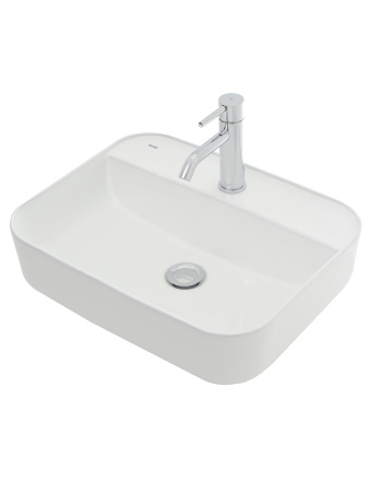 Раковина накладная 50.5см AQUAme AQM5001 белый