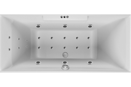 Ванна акриловая Relisan EcoPlus Дунай ППУ Гл000023025, 180x80