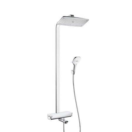 Душевая стойка Hansgrohe Raindance Select E 27113400 хром/белый