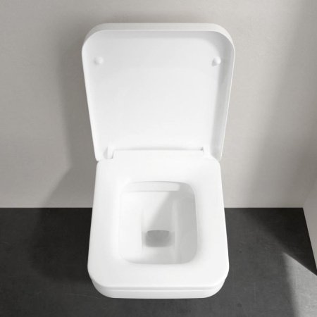 Унитаз подвесной безободковый Villeroy&Boch Architectura 5685HR01 с сиденьем микролифт