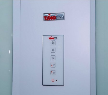 Душевая кабина Timo Eco TE-0720 L 120x80x215 профиль белый, стекло рифленое