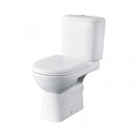 Унитаз-компакт с горизонтальным выпуском Roca Access 34P23800Y с сиденьем микролифт