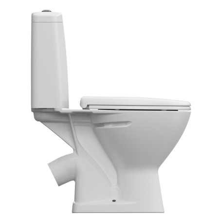 Унитаз напольный Cersanit Just S-KO-JUS031-3/6-PL-w белый, с сиденьем микролифт