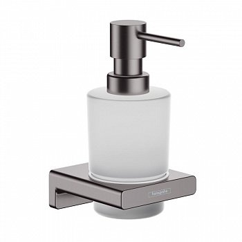 Дозатор Hansgrohe AddStories 41745340 черный хром шлифованный