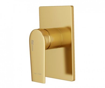 Смеситель для ванны с душем WasserKraft Aisch 5551 золото матовое