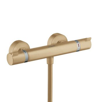 Термостат для душа Hansgrohe Ecostat Comfort 13116140 бронза шлифованная